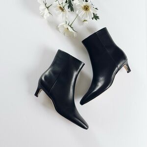 Nordstrom Arazio Kitten Heel Bootie Black